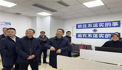 市委常委、組織部部長張鵬飛一行慰問遂寧遂星公司籌備組員工